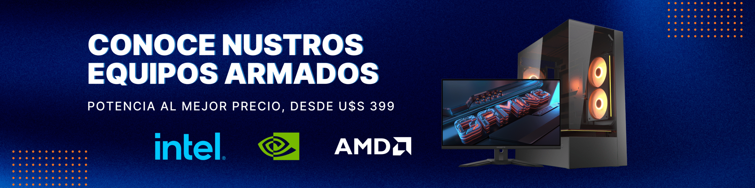 Banners para LinkedIn Agencia de Marketing Digital Minimalista Azul