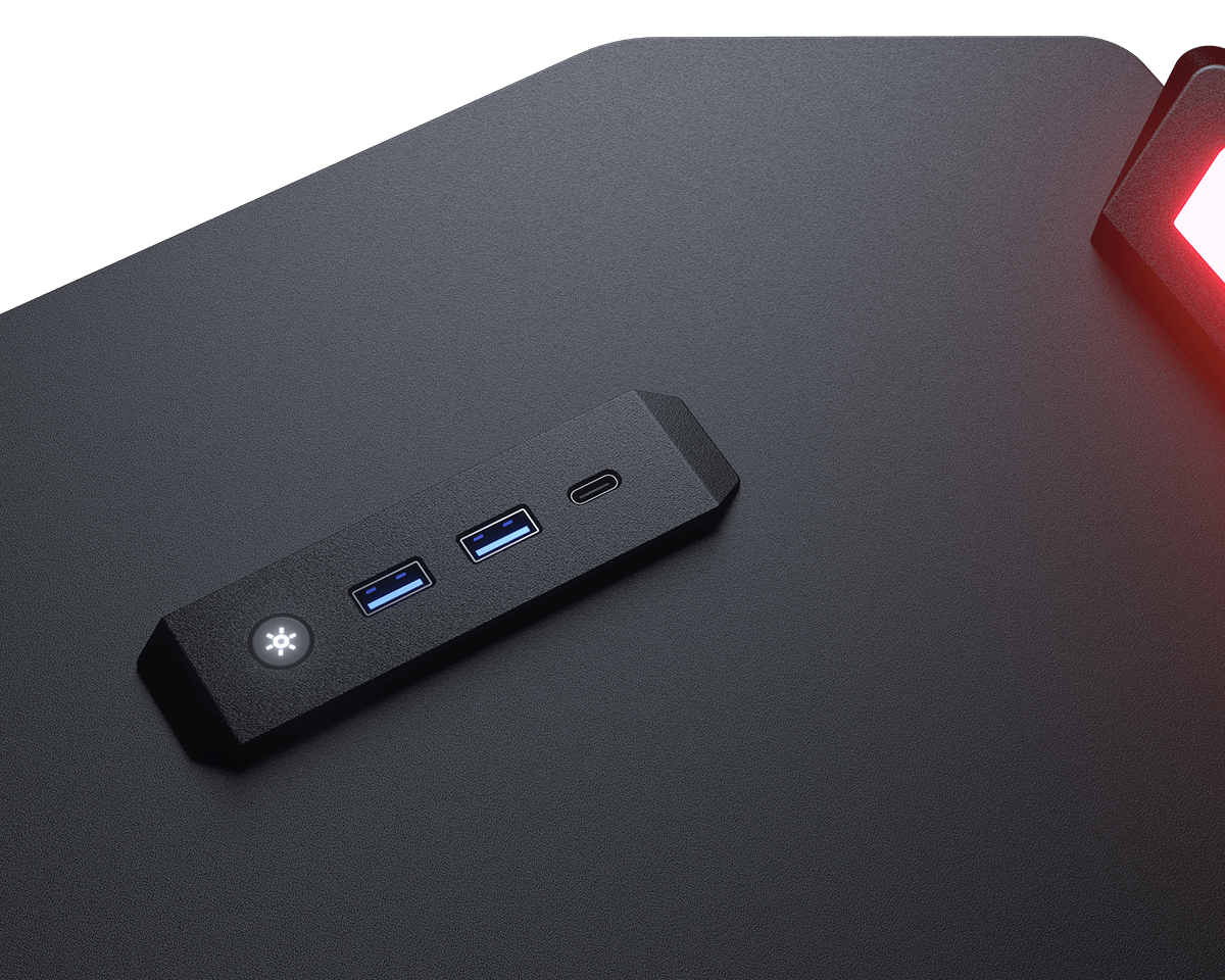 Escritorio Cougar Deimus 120 Black Rgb - Imagen 4