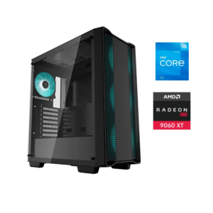 Equipo Gamer Core i5 12400F, 16GB, 500GB, RX9060XT 8GB