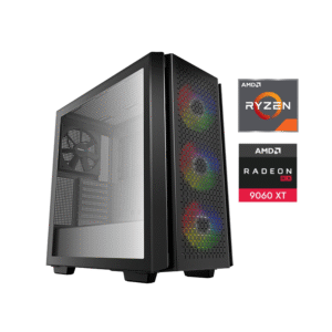 Equipo Gamer Ryzen 5 7600X, 32GB, 1TB NVMe, RX9060XT 8GB